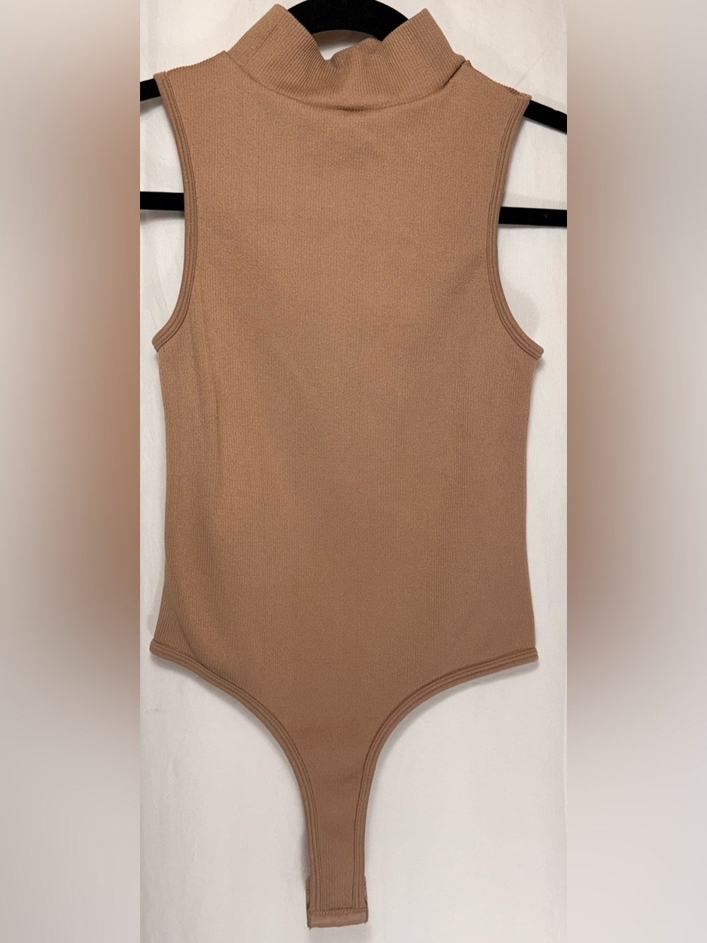 DYNAMIC Ribbed Mock Neck Bodysuit